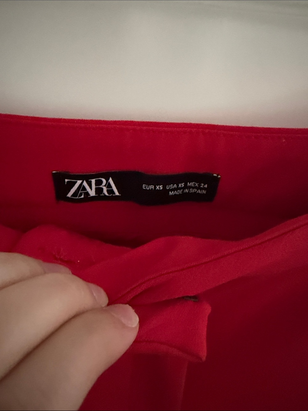 Zara Red Tailored Blazer & Slim Pants Set - Picture 8 of 8